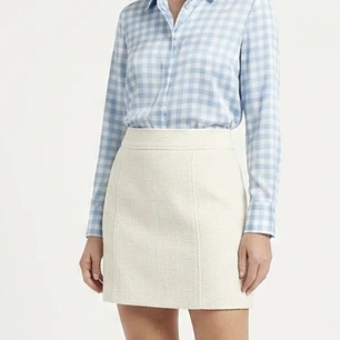 Falda Sastre Tejida 18% Lana BANANA REPUBLIC (M) NUEVO CON ETIQUETAS