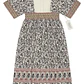Vestido Maxi Boho Estampado Floral Tassles EUROPEAN ZTATION (XL) NUEVO CON ETIQUETAS - thumbnail 4