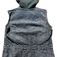 Chaleco 100% Cuero Gamuza Hoody Peludo LIVE A LITTLE (M-L)  - Miniatura 5