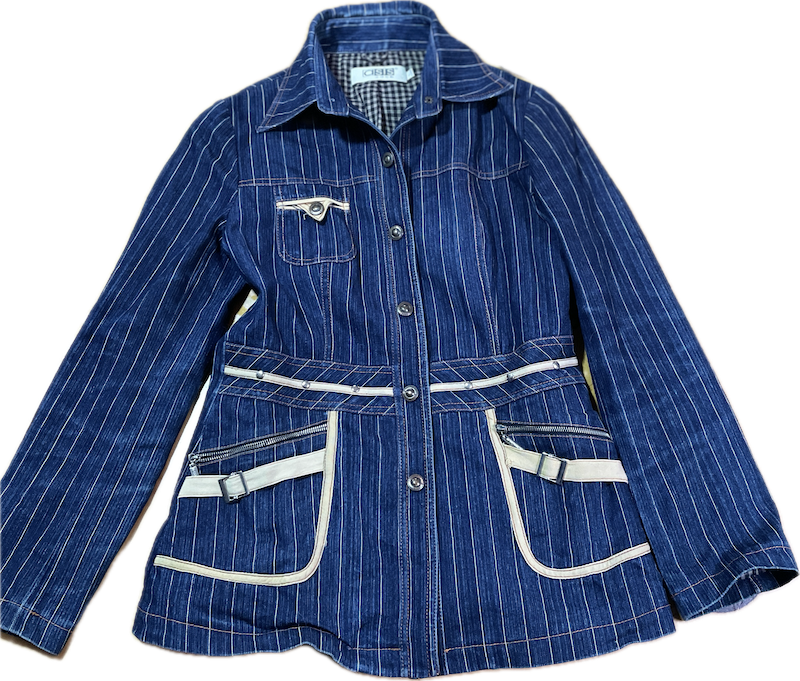 Chaqueta Estructurada Retro Utility Remaches Japonesa ASLS (S) 3