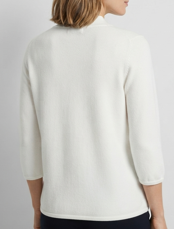Suéter Petite en V con Relieve DESIGNERS ORIGINALS (S) NUEVO 2