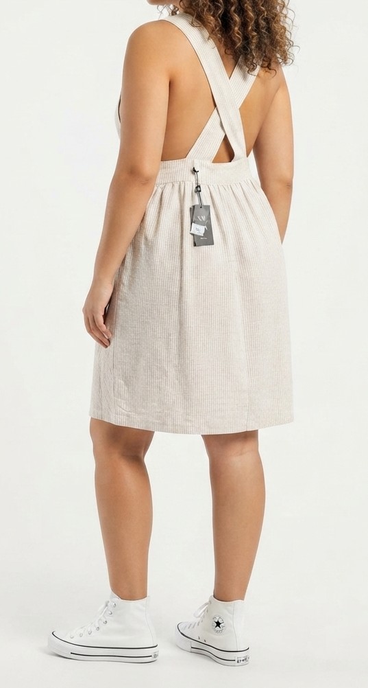 Vestido Midi Sin Mangas con Bolsillos MELANGE GIRL (XL-XXL) NUEVO CON ETIQUETAS 2