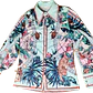 Blusa Satín Estampado Barroco Tropical UNBRANDED (S) SHOWROOM - Miniatura 2