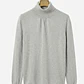 Suéter Gris 100 % Merino Wool Cuello Alto ANN TAYLOR (L) NUEVO - thumbnail 2