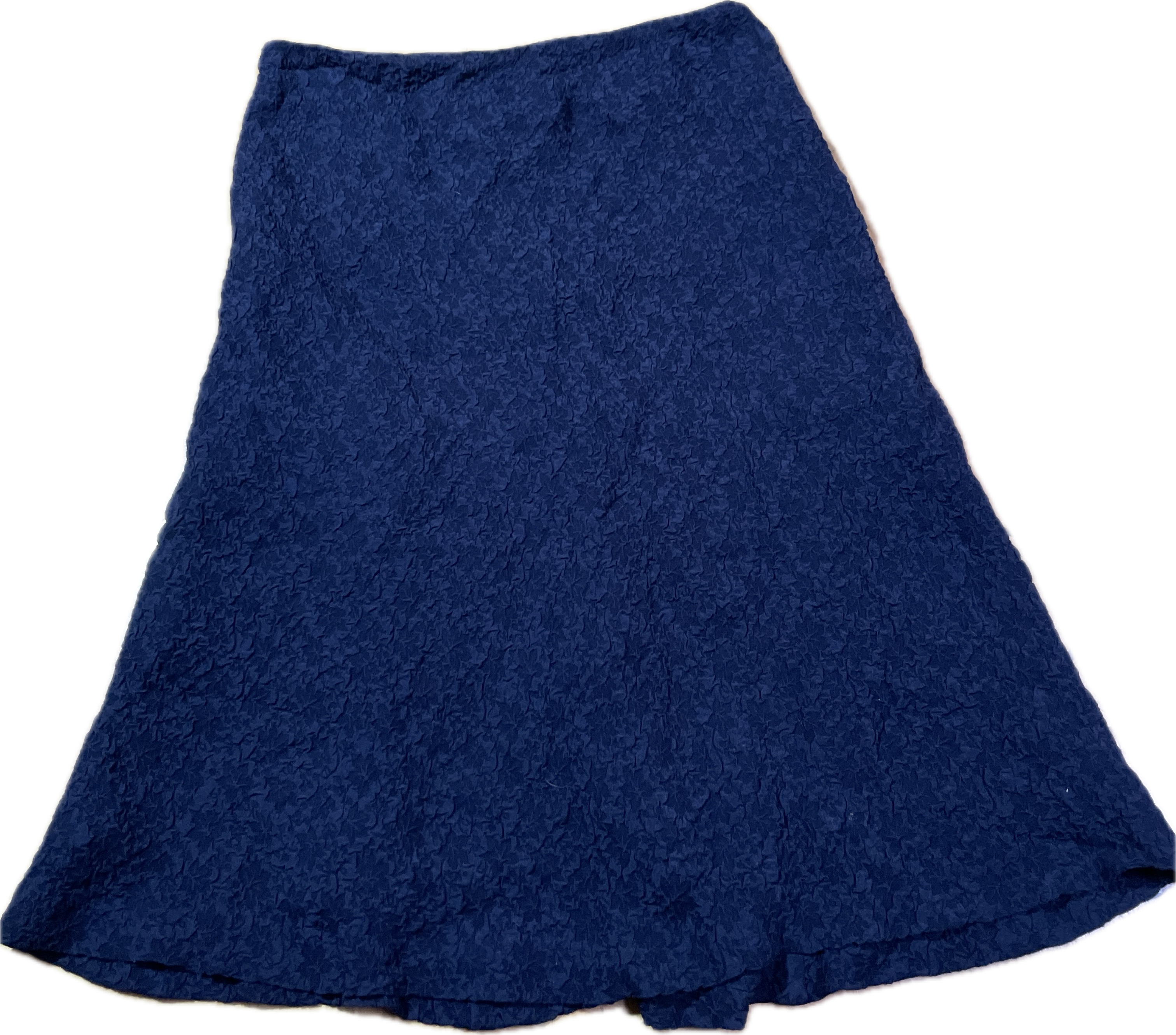 Falda Evasé 100% Seda Crinkle ALBERTA FERRETTI (M) NUEVO CON ETIQUETAS 5