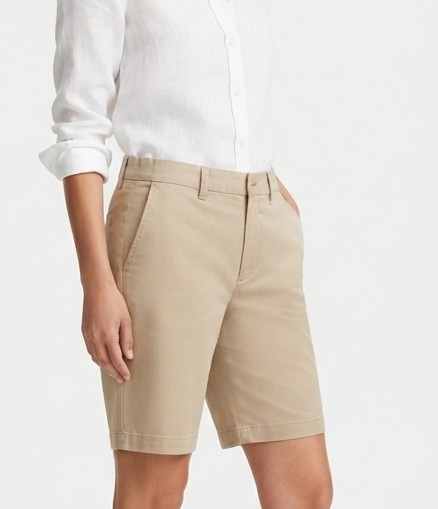 Bermuda Chino Beige 100 % Algodon DKNY (S) NUEVO CON ETIQUETAS 1