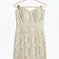 Vestido Cóctel Strapless Encaje Dorado TFNC LONDON X TOPSHOP (S) NUEVO CON ETIQUETAS - Miniatura 4