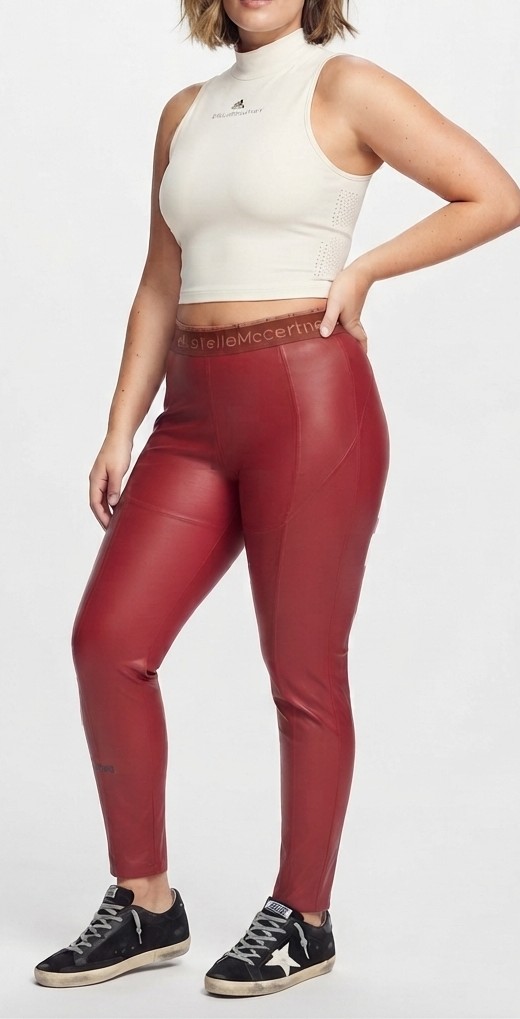 Calzas Deportivas de Ecocuero con Cierre en Tobillos ADIDAS BY STELLA McCARTNEY (L) NUEVO CON ETIQUETAS 1