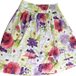 Falda Evasé Algodón Flores SFERA (M) SHOWROOM - thumbnail 3