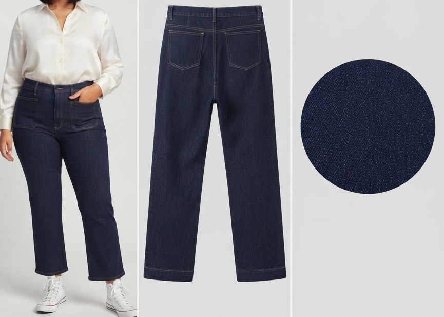 Jeans Bolsillos Parche BANANA REPUBLIC (M) SHOWROOM 2