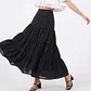 Falda Maxi de Organza Negra con Lentejuelas BURTON (L) SHOWROOM - thumbnail 1