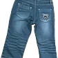 Jeans Capri Bordado Aplicaciones Brillantes BENYU (S) NUEVO CON ETIQUETAS - Miniatura 7