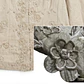 Blazer Diseño Floral Tridimensional 100% Ramie LISA RENÉ (S) SHOWROOM - thumbnail 4
