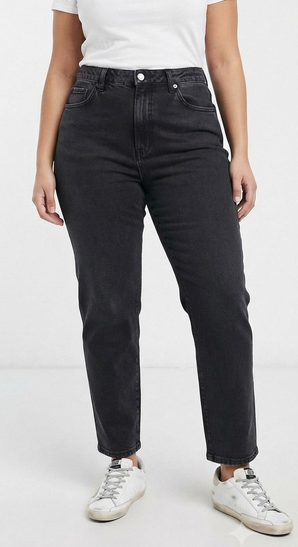 Jeans Editor Negro  TOPSHOP (XL-46) NUEVO CON ETIQUETAS 1