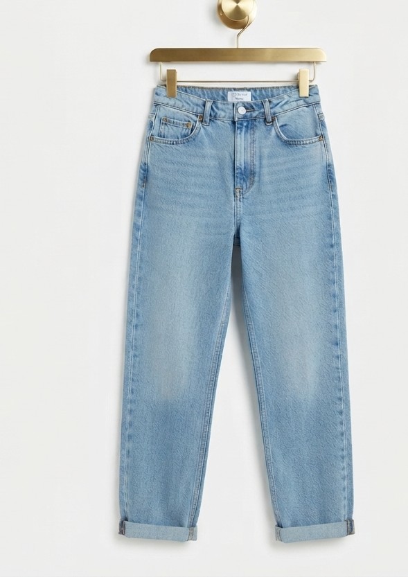 Mom Jeans Bleach TOPSHOP (S-38) NUEVO CON ETIQUETAS  4