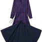 Vestido Maxi Camisero Satinado Plisado PROMOD (S-M) SHOWROOM - thumbnail 2