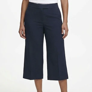 Pantalón Capri Culotte 65% Lana CALVIN KLEIN (M-L)