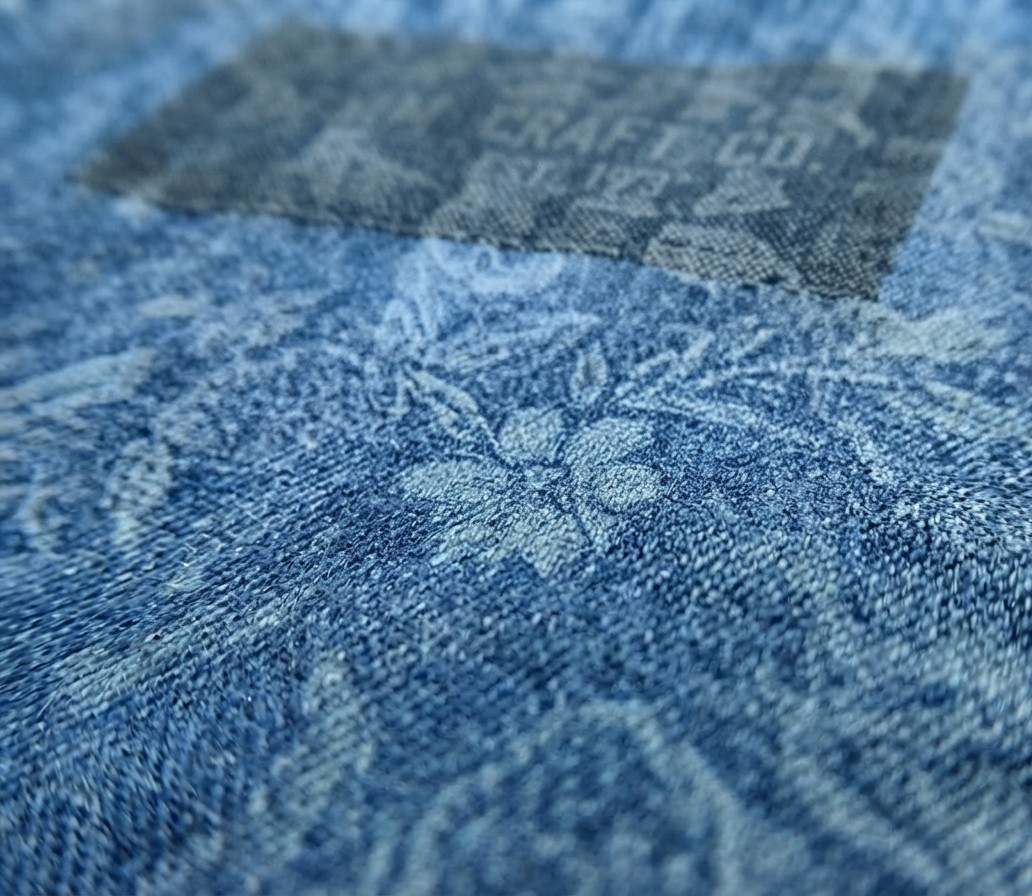 Jeans Tiro Alto Pierna Ancha con Estampado Floral ZARA (36-S) NUEVO CON ETIQUETAS 2