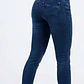 Jeans Tiro Alto Push Up Efecto Modelador ELLE (S-36) NUEVO CON ETIQUETAS - Miniatura 3