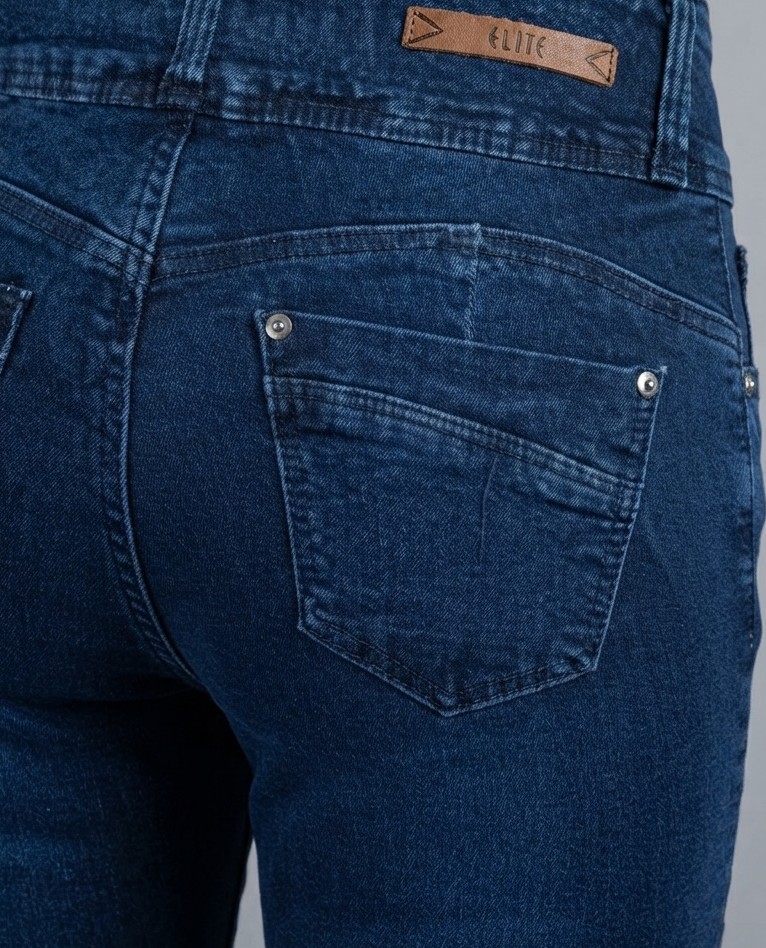 Jeans Tiro Alto Push Up Efecto Modelador ELLE (S-36) NUEVO CON ETIQUETAS 2