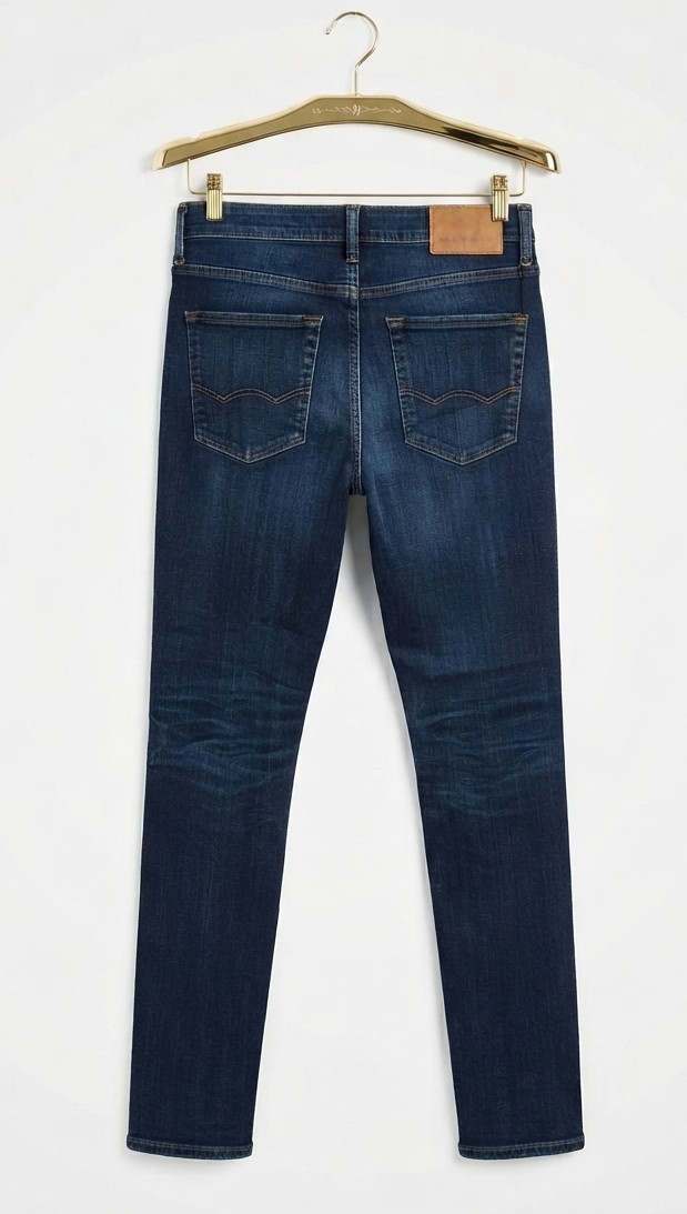 Skinny Jeans Tiro Medio en Lavado Azul Oscuro AMERICAN EAGLE (XL-46) NUEVO CON ETIQUETAS 3