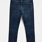 Skinny Jeans Tiro Medio en Lavado Azul Oscuro AMERICAN EAGLE (XL-46) NUEVO CON ETIQUETAS - Miniatura 3