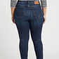 Skinny Jeans Tiro Medio en Lavado Azul Oscuro AMERICAN EAGLE (XL-46) NUEVO CON ETIQUETAS - Miniatura 2