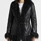 Chaqueta 100% Cuero Faux Fur Penny Lane ROSSANA (M-L)  - thumbnail 2