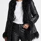 Chaqueta 100% Cuero Faux Fur Penny Lane ROSSANA (M-L)  - thumbnail 1