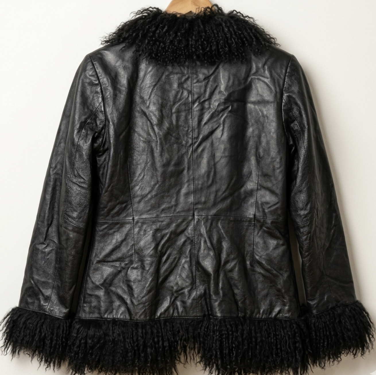 Chaqueta 100% Cuero Faux Fur Penny Lane ROSSANA (M-L)  6