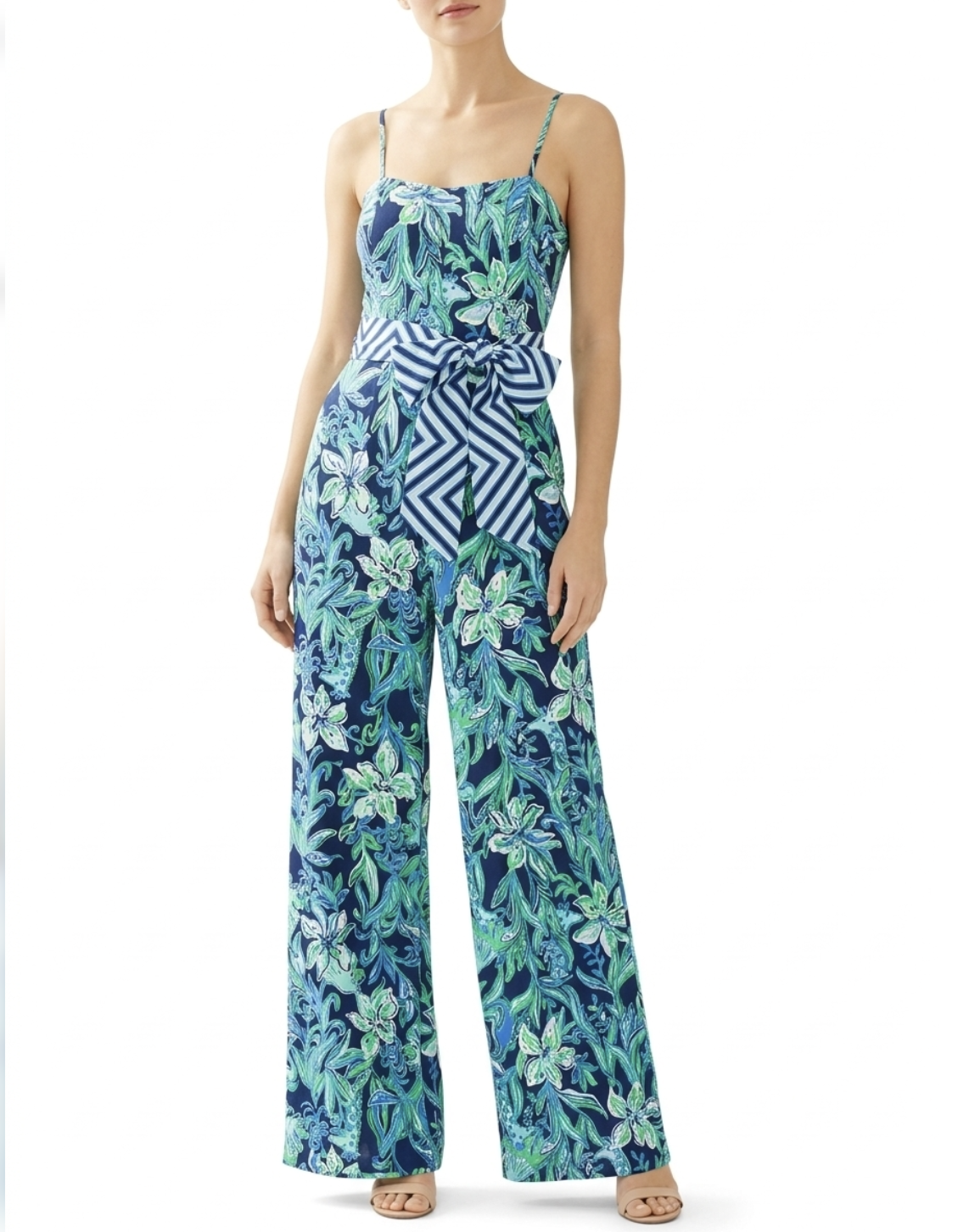 Enterito Largo Diseño NILA JUMPSUIT LILLY PULITZER (S) NUEVO CON ETIQUETAS 1