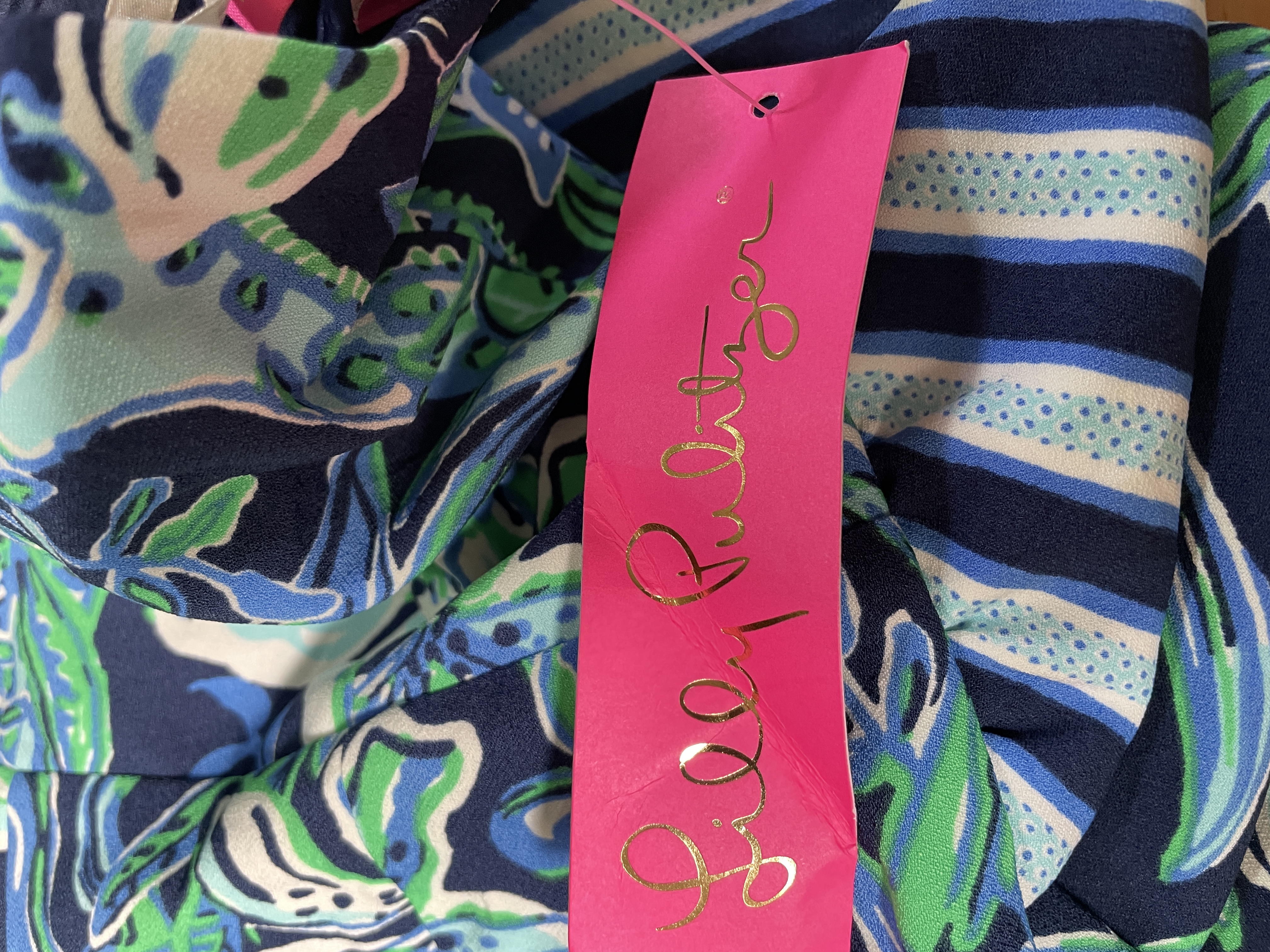 Enterito Largo Diseño NILA JUMPSUIT LILLY PULITZER (S) NUEVO CON ETIQUETAS 4