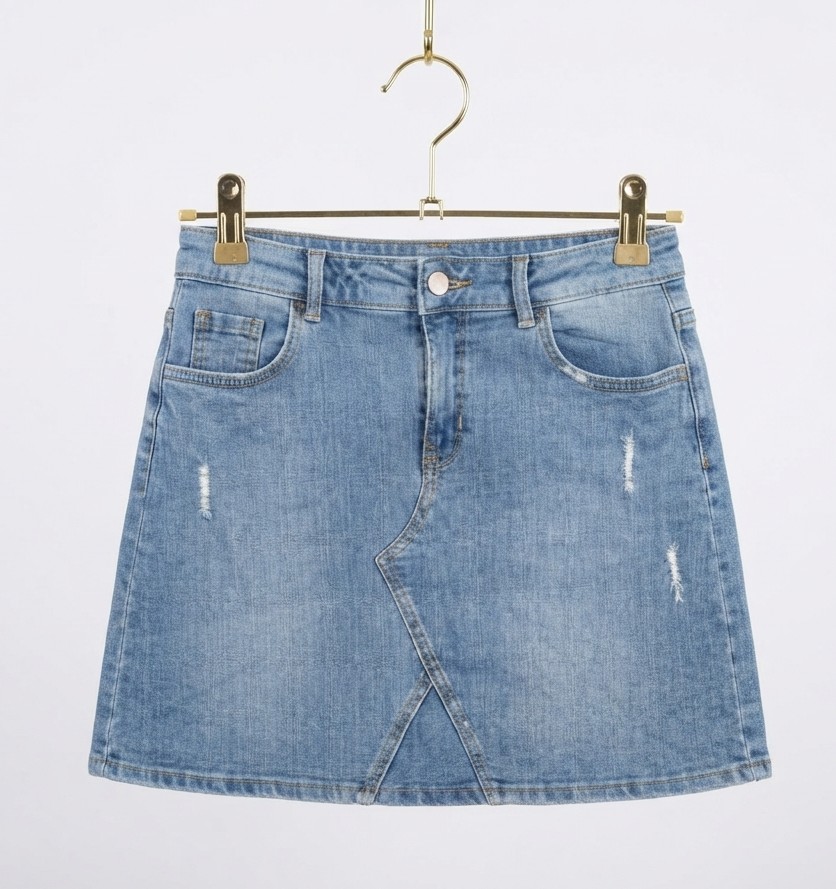 Minifalda Denim WONDER NATION (M-40) NUEVO CON ETIQUETAS 2