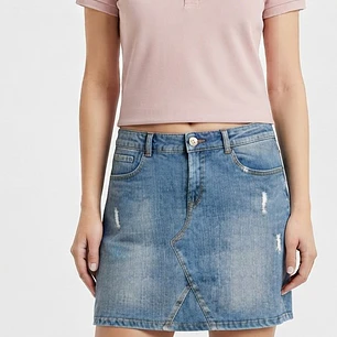 Minifalda Denim WONDER NATION (M-40) NUEVO CON ETIQUETAS