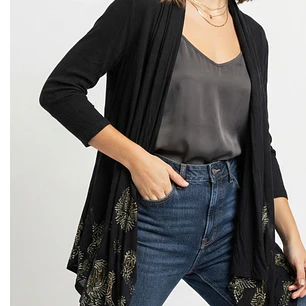 Tapado Transparencias Chic LA VANYA (M) NUEVO CON ETIQUETAS
