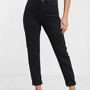 Jeans Mom Fit Tiro Alto Calce Relajado TOPSHOP (S-36) NUEVO CON ETIQUETAS