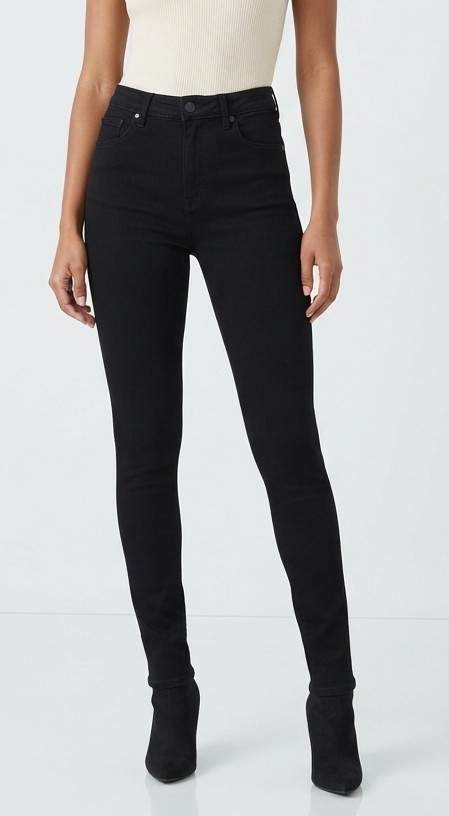 Jeans Jegging Negro Tiro Alto AMERICAN EAGLE (S-36) NUEVO  1