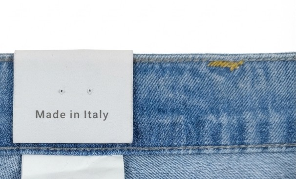 Skinny Jeans Azul Claro Tiro Alto Made in Italy CLOSED (XL-44) NUEVO CON ETIQUETAS 6