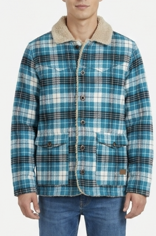 Chaqueta Franelada Leñadora Chiporro 10% Lana Unisex  MAUI & SONS (S-M) SHOWROOM 2