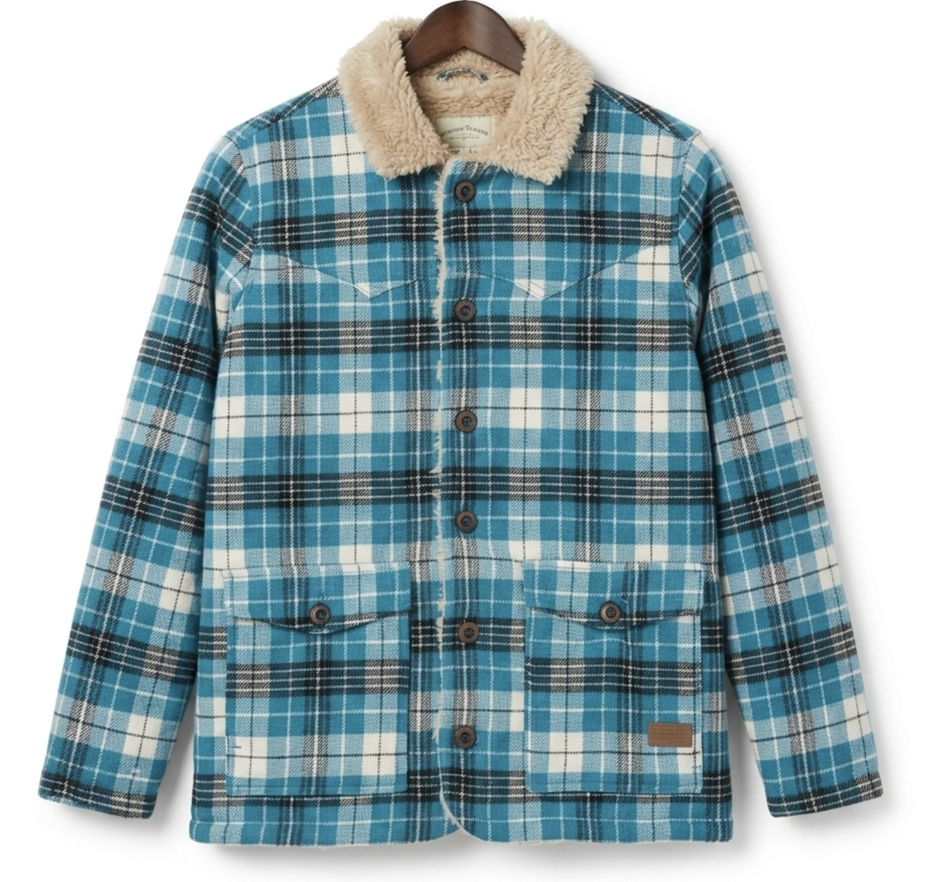 Chaqueta Franelada Leñadora Chiporro 10% Lana Unisex  MAUI & SONS (S-M) SHOWROOM 1