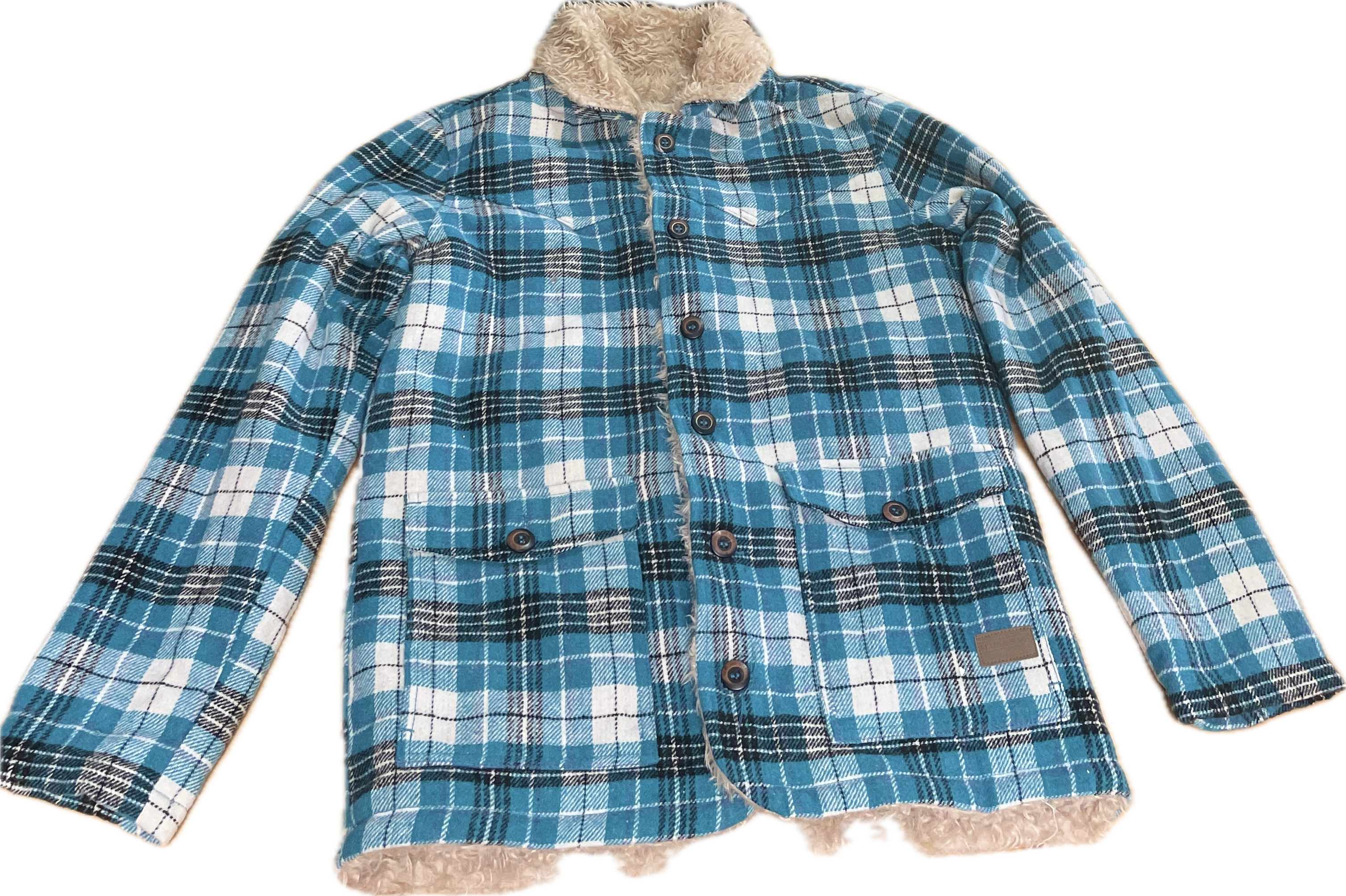 Chaqueta Franelada Leñadora Chiporro 10% Lana Unisex  MAUI & SONS (S-M) SHOWROOM 4