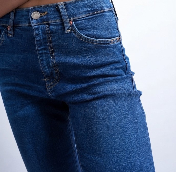 Jamie Skinny Jeans Tiro Alto Azul Medio TOPSHOP (S-36) NUEVO CON ETIQUETAS 3