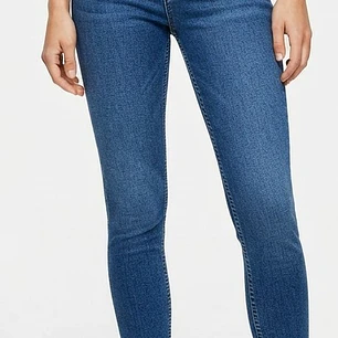 Jamie Skinny Jeans Tiro Alto Azul Medio TOPSHOP (S-36) NUEVO CON ETIQUETAS