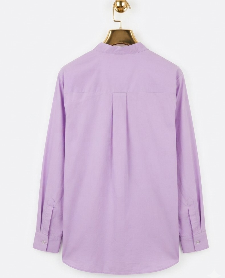 Blusa Lila Con Lentejuelas Y Bordado BOB MACKIE LINEA WEARABLE ART (L) SHOWROOM 3
