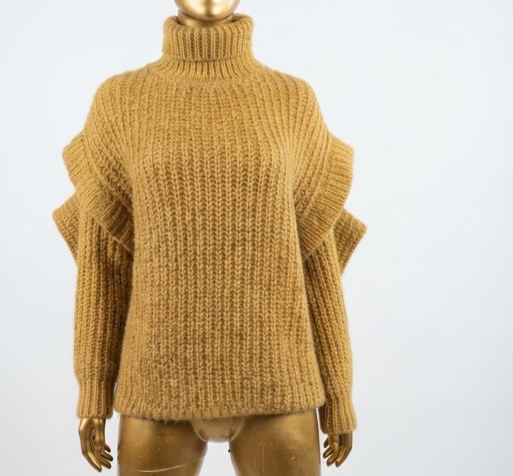 Suéter de Punto Grueso y Detalles Descubiertos en  Hombros TOPSHOP (L) NUEVO CON ETIQUETAS 4