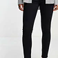 Jeans Leigh Tiro Medio-Alto Skinny Negro TOPSHOP (S-36) NUEVO CON ETIQUETAS - Miniatura 1