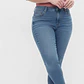 Skinny Jeans Azul Medio Tono Lavado TOPSHOP (L-44)  - Miniatura 1