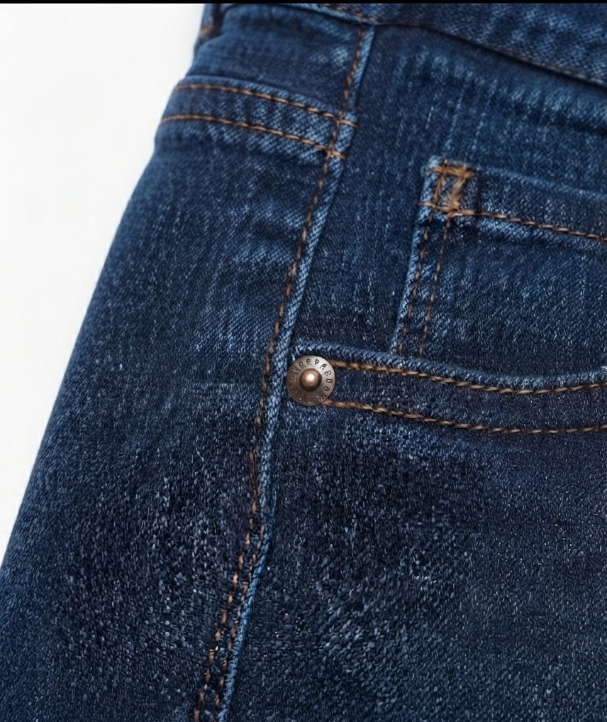 Skinny Jeans Tiro Medio en Lavado Azul Oscuro AMERICAN EAGLE (L-42) NUEVO CON ETIQUETAS 4