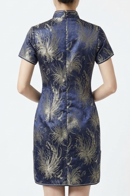 Vestido Quipao tradicional Chino (M) NUEVO  2