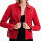 Chaqueta Biker de Efecto Piel con Bolsillos Utility DESIGUAL (XS) NUEVO CON ETIQUETAS - Miniatura 1
